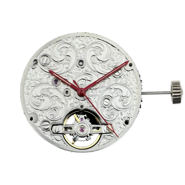 Kaliber 1A18A, Zifferblattseite