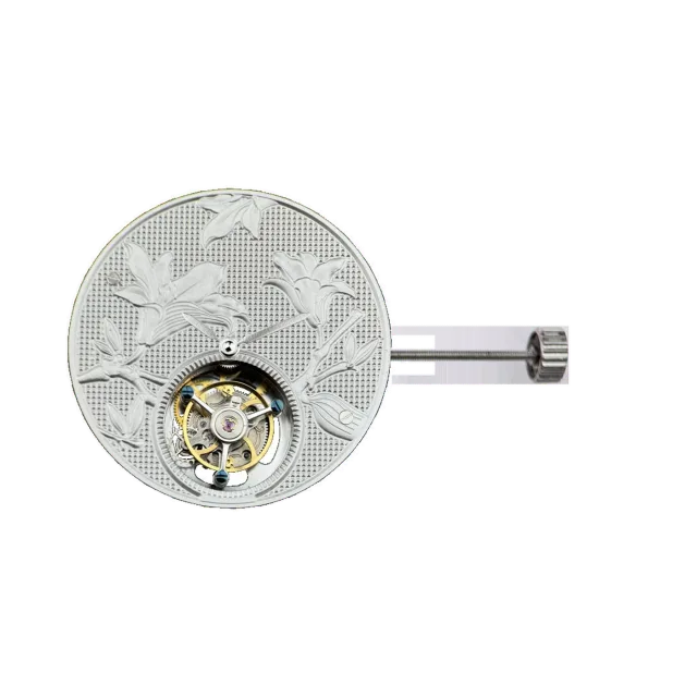 Calibre 3407E, dial side