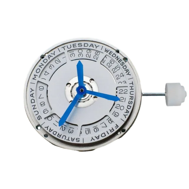 Kaliber 7230A-3H, Zifferblattseite