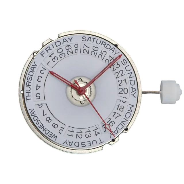 Kaliber 7830A-3H, Zifferblattseite